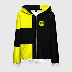 Мужская толстовка на молнии BVB FC: Black style