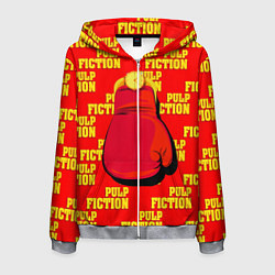 Мужская толстовка на молнии Pulp Fiction: Boxing glove