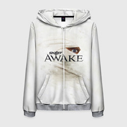 Толстовка 3D на молнии мужская Skillet: Awake, цвет: 3D-меланж
