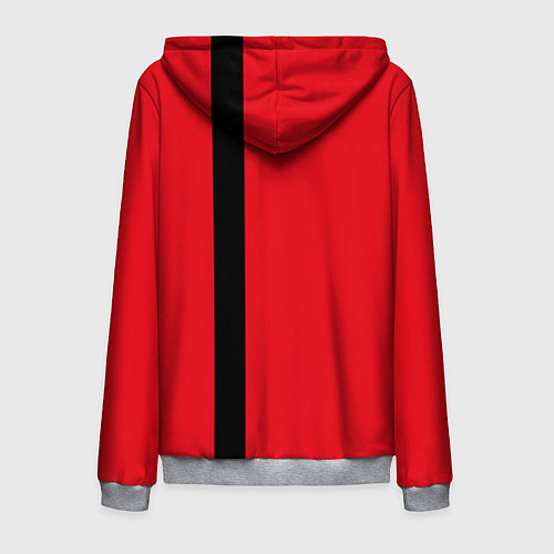 Мужская толстовка на молнии Турция / 3D-Меланж – фото 2