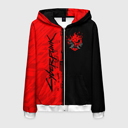 Мужская толстовка на молнии CYBERPUNK 2077