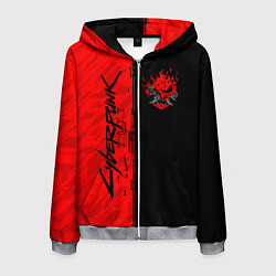 Мужская толстовка на молнии CYBERPUNK 2077