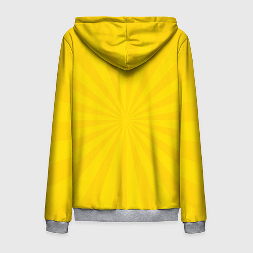 Мужская толстовка на молнии MY HERO ACADEMIA группа героев / 3D-Меланж – фото 2