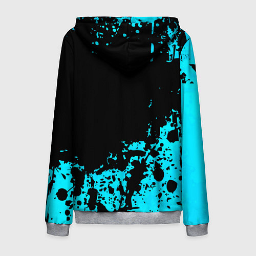 Мужская толстовка на молнии ВДВ / 3D-Меланж – фото 2