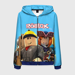 Мужская толстовка на молнии ROBLOX