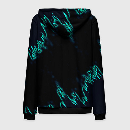 Мужская толстовка на молнии DEVIL MAY CRY / 3D-Черный – фото 2