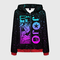 Мужская толстовка на молнии JoJo Bizarre Adventure