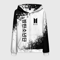 Мужская толстовка на молнии BTS