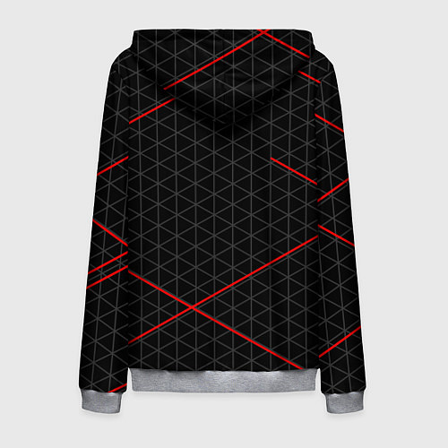 Мужская толстовка на молнии UMBRELLA CORP / 3D-Меланж – фото 2