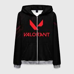 Мужская толстовка на молнии VALORANT