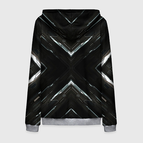 Мужская толстовка на молнии Crysis / 3D-Меланж – фото 2