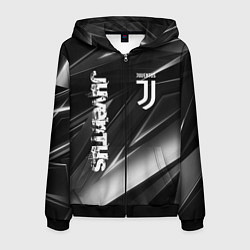 Толстовка 3D на молнии мужская JUVENTUS, цвет: 3D-черный