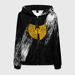 Толстовка 3D на молнии мужская Wu-Tang Clan, цвет: 3D-черный