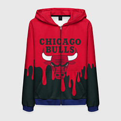 Мужская толстовка на молнии Chicago Bulls