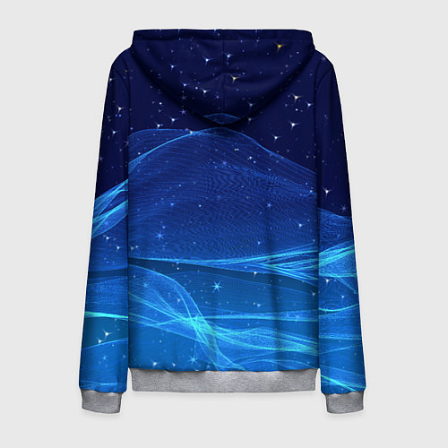 Мужская толстовка на молнии Соник / 3D-Меланж – фото 2