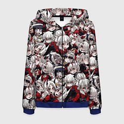 Мужская толстовка на молнии Helltaker