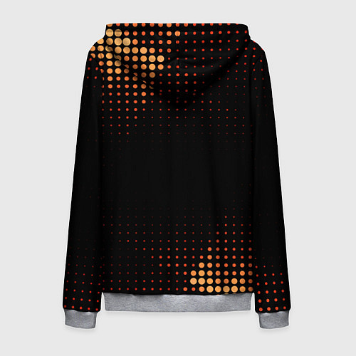 Мужская толстовка на молнии PORSCHE / 3D-Меланж – фото 2