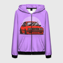 Мужская толстовка на молнии БМВ Пандем