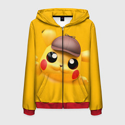 Мужская толстовка на молнии Pikachu Pika Pika