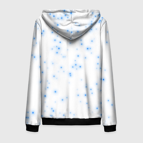 Мужская толстовка на молнии Фигурное катание / 3D-Черный – фото 2