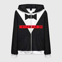 Мужская толстовка на молнии Hitman III
