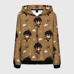 Мужская толстовка на молнии Чиби Чжун Ли