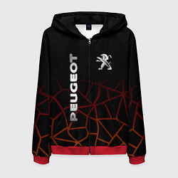 Мужская толстовка на молнии PEUGEOT