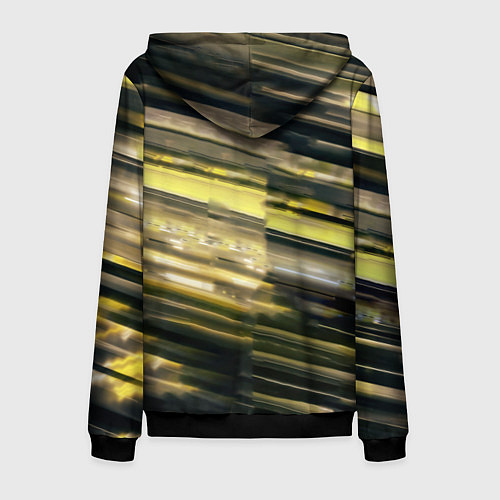 Мужская толстовка на молнии ЕВГЕНИЙ МАЛКИН / 3D-Черный – фото 2