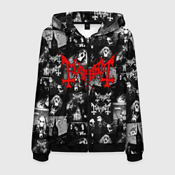 Толстовка 3D на молнии мужская MAYHEM, цвет: 3D-черный
