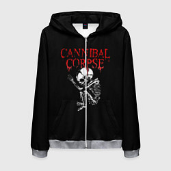 Мужская толстовка на молнии Cannibal Corpse 1