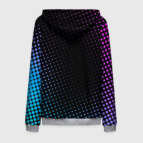 Мужская толстовка на молнии Friday Night Funkin / 3D-Меланж – фото 2