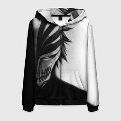 Толстовка 3D на молнии мужская ИЧИГО ПУСТОЙ BLEACH, цвет: 3D-черный