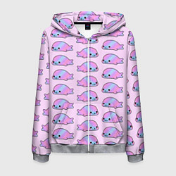 Мужская толстовка на молнии Нерпы