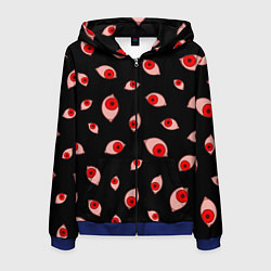 Мужская толстовка на молнии Взгляд тьмы