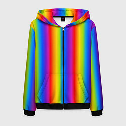 Мужская толстовка на молнии Color gradient