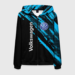 Мужская толстовка на молнии Volkswagen Фольксваген