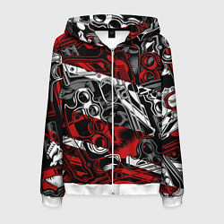 Мужская толстовка на молнии Оружейный барон