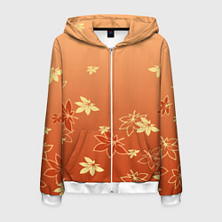 Мужская толстовка на молнии КАДЗУХА KAZUHA КРАСНЫЙ КЛЕН