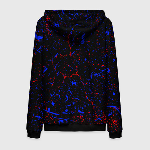 Мужская толстовка на молнии Huggy Wuggy: Players / 3D-Черный – фото 2