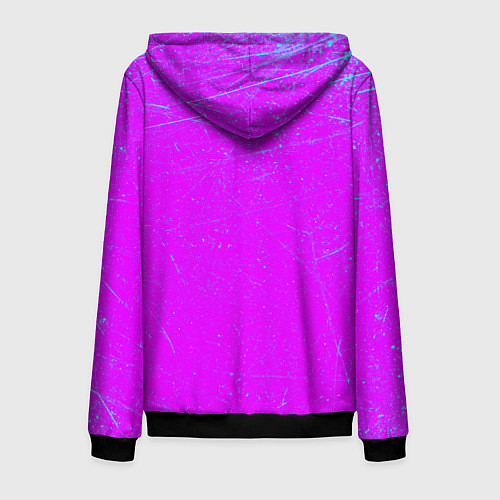 Мужская толстовка на молнии Katana Zero Катана Зеро Самурай / 3D-Черный – фото 2