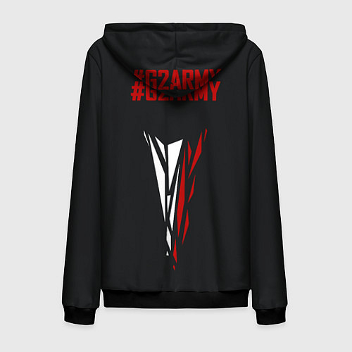 Мужская толстовка на молнии G2 Jersey Pro 202223 / 3D-Черный – фото 2