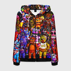 Мужская толстовка на молнии Fnaf UCN
