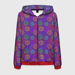 Мужская толстовка на молнии Мантра ОМ - Аум