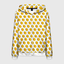 Мужская толстовка на молнии Ути белый