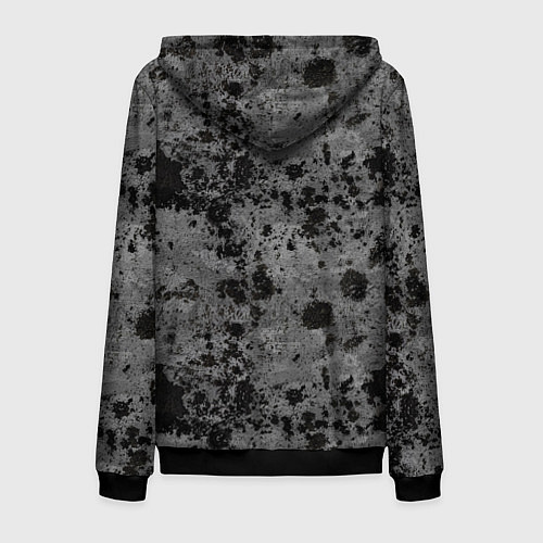Мужская толстовка на молнии Камуфляж Metro / 3D-Черный – фото 2