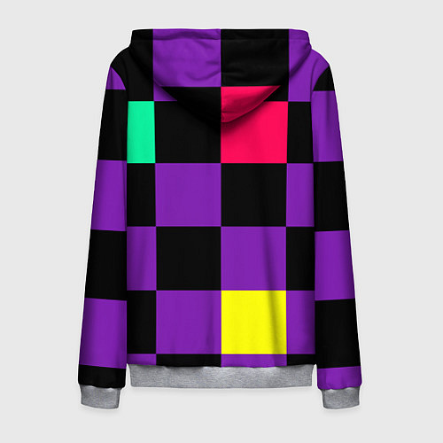 Мужская толстовка на молнии FIRM прямо из 80х / 3D-Меланж – фото 2