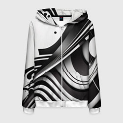 Мужская толстовка на молнии Разводы