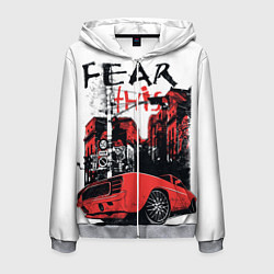 Мужская толстовка на молнии Fear This