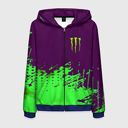 Мужская толстовка на молнии Monster energy taurin