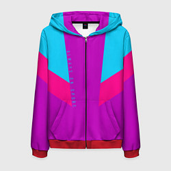 Мужская толстовка на молнии Always in sports сиреньевый